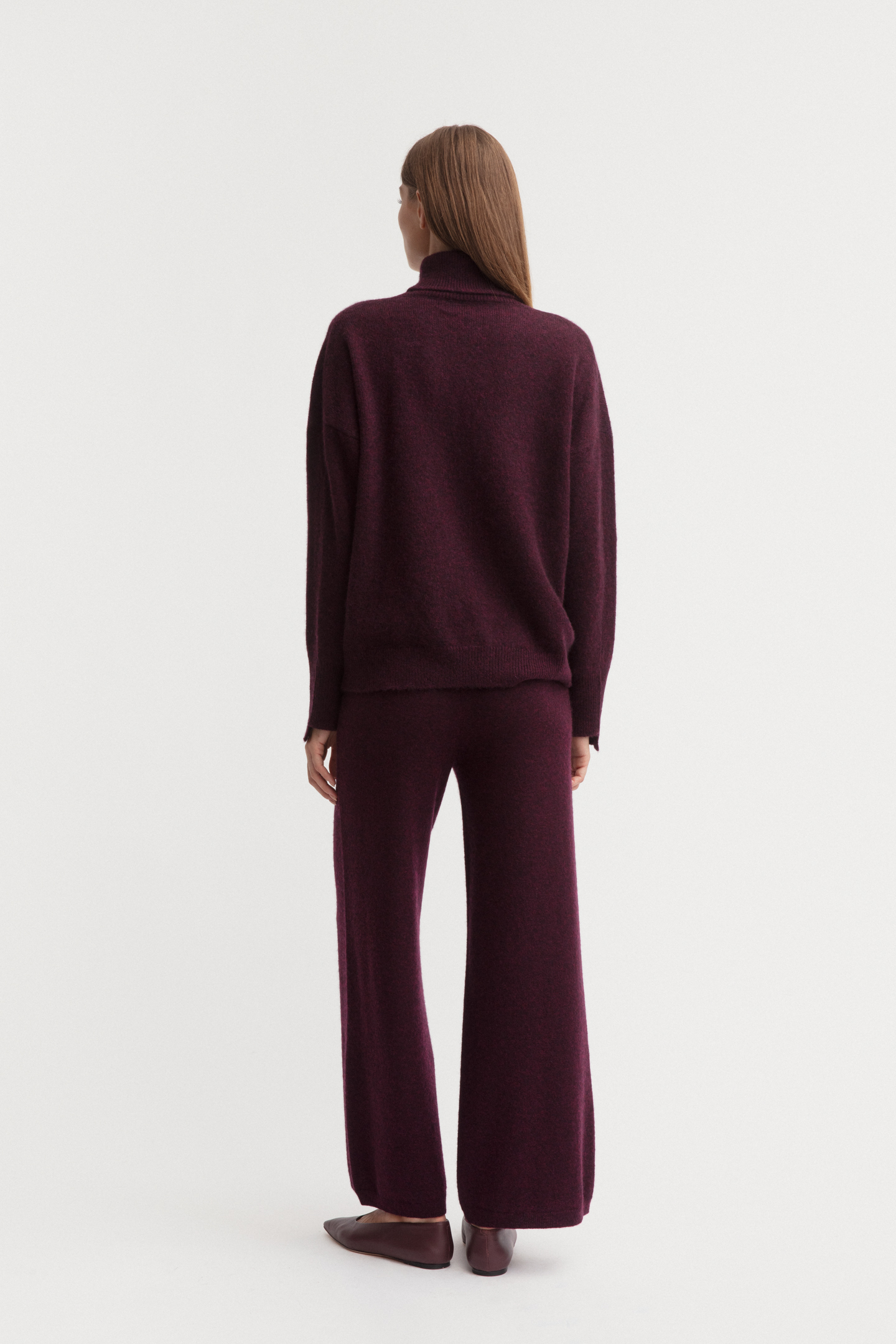 Cashmere-Silk Trousers