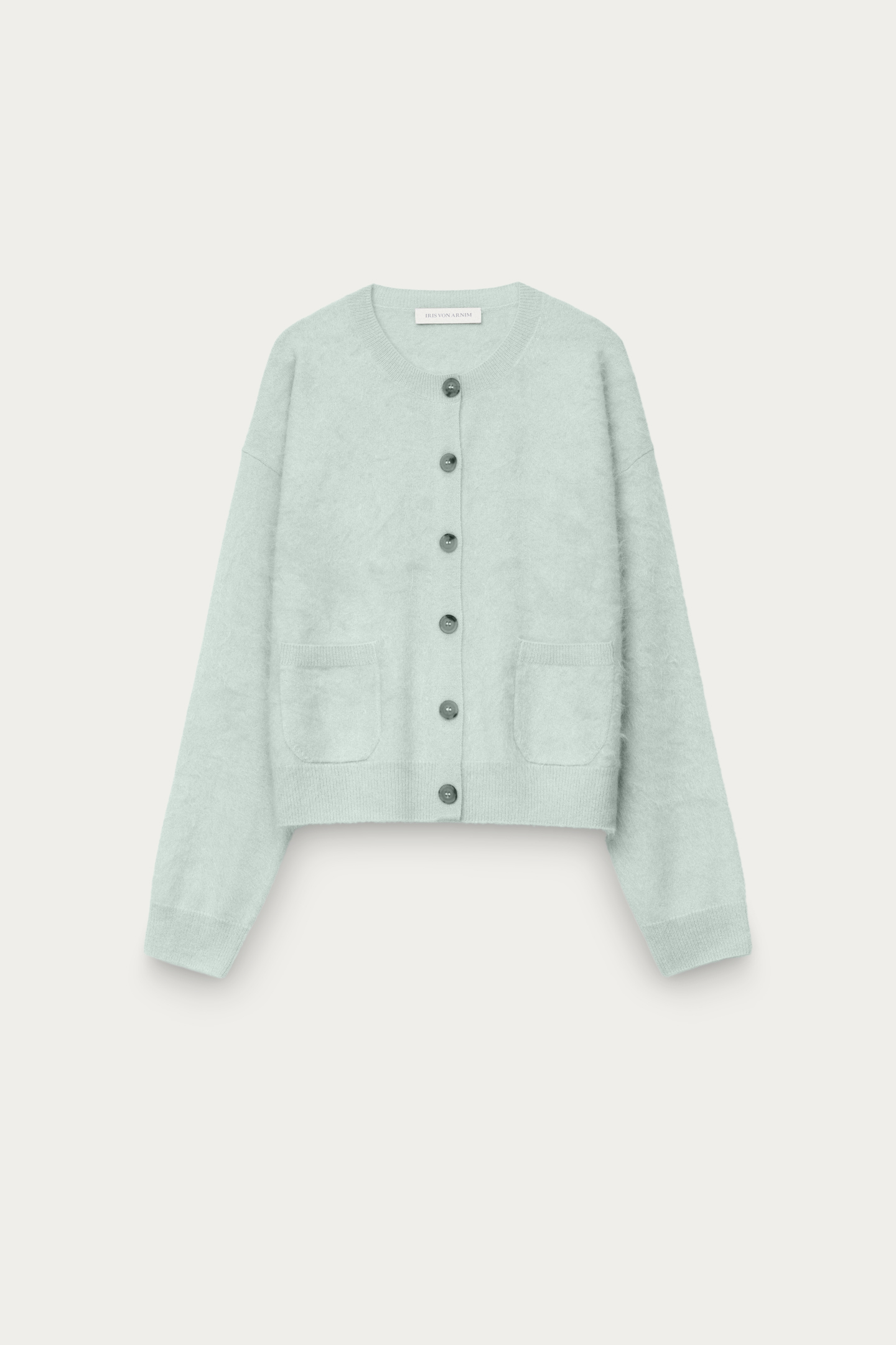 Brushed Cashmere Cardigan