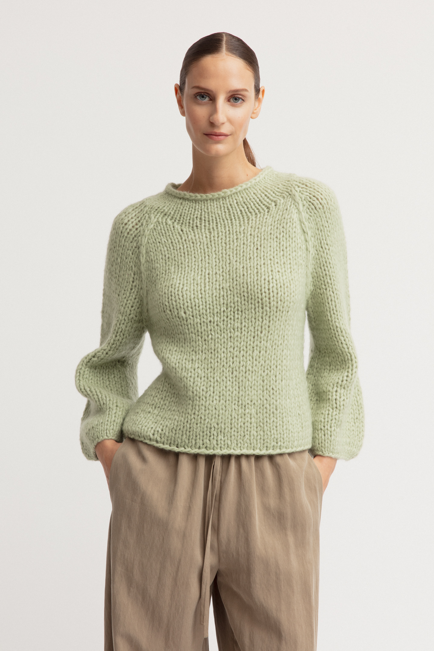 Cashmere-Cotton Sweater