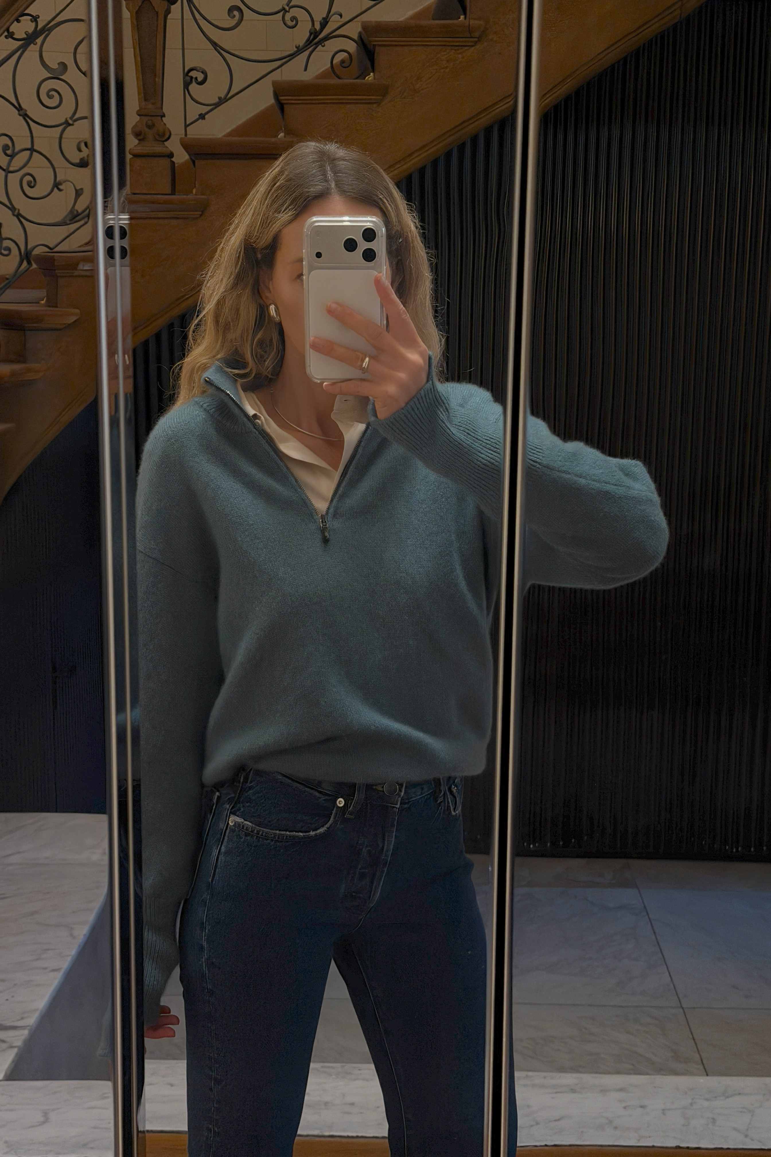 Cashmere-Seide Troyer