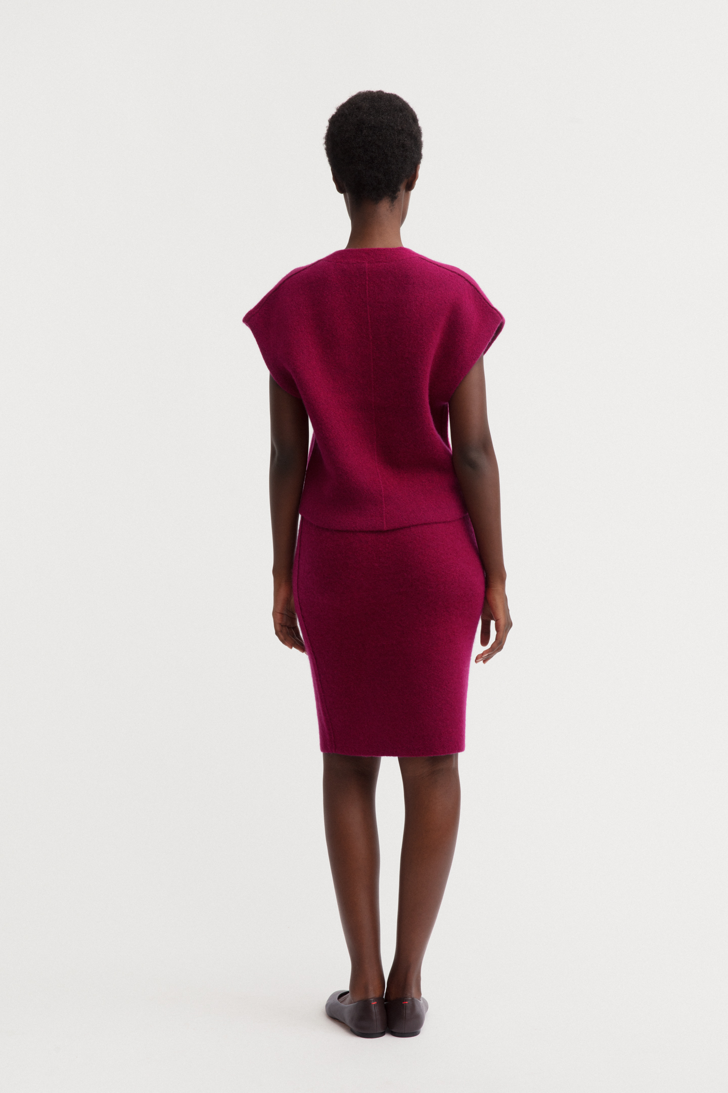 Cashmere-Silk Skirt