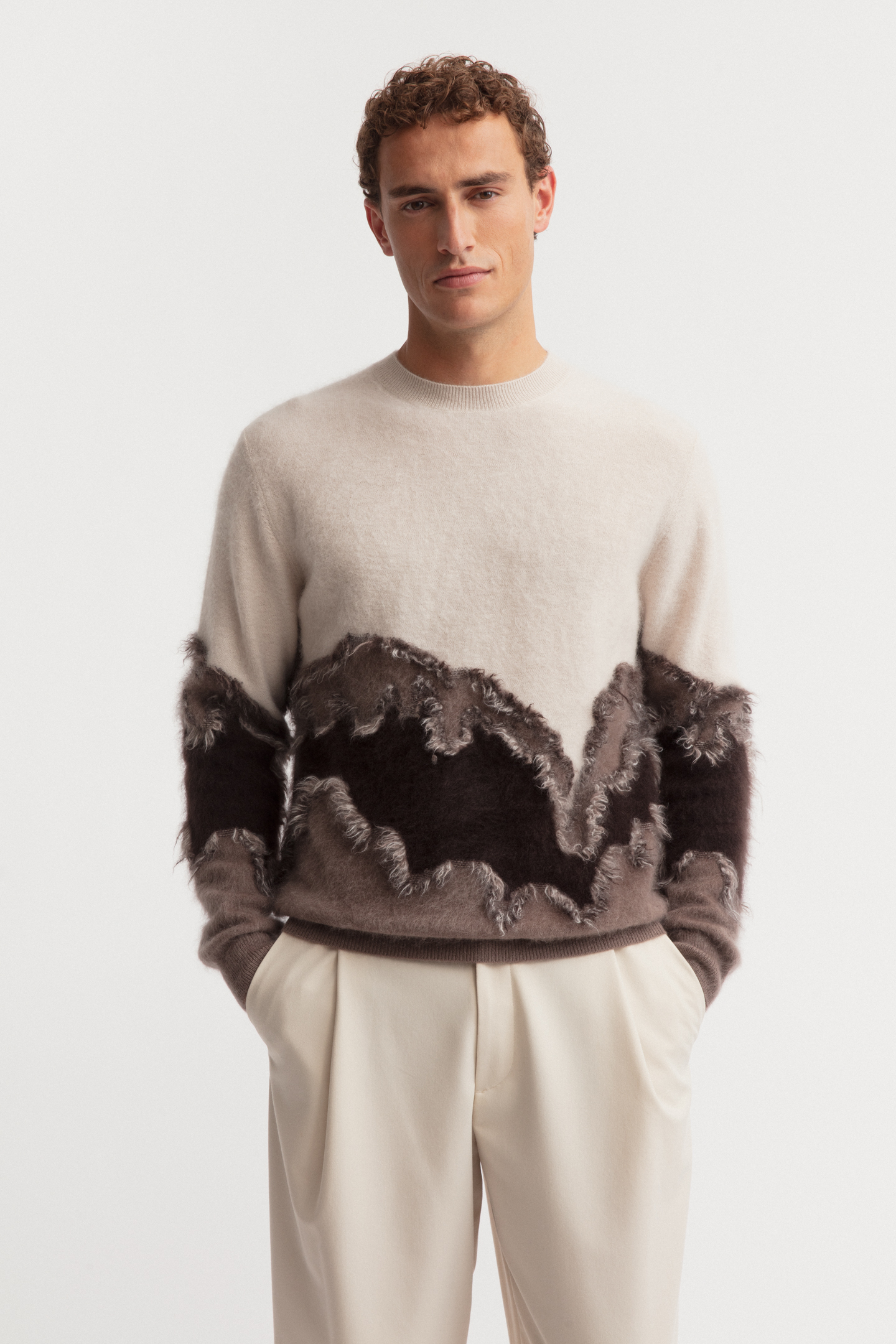 Brushed Cashmere Sweater