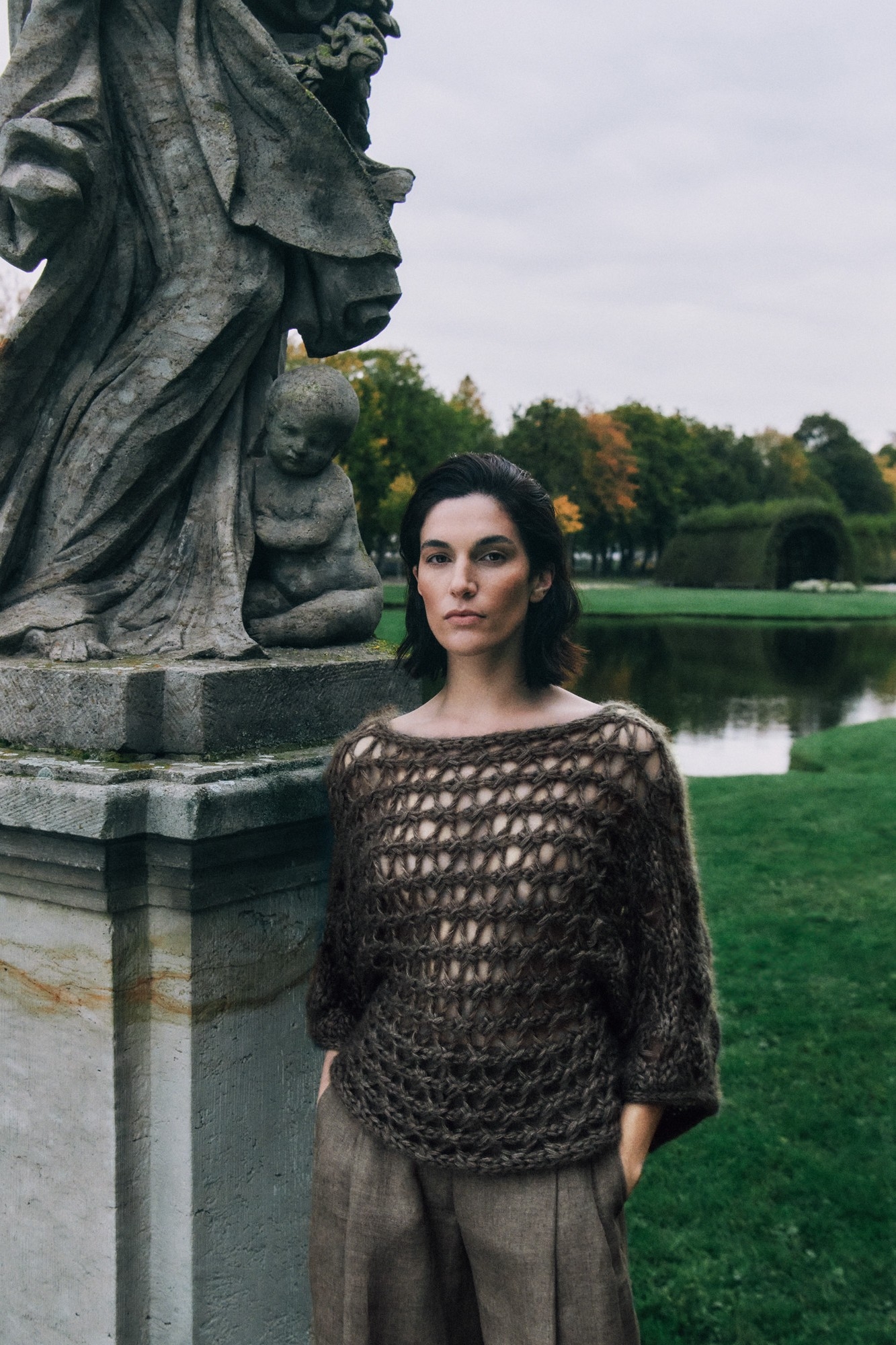 Mohair-Seide Pullover