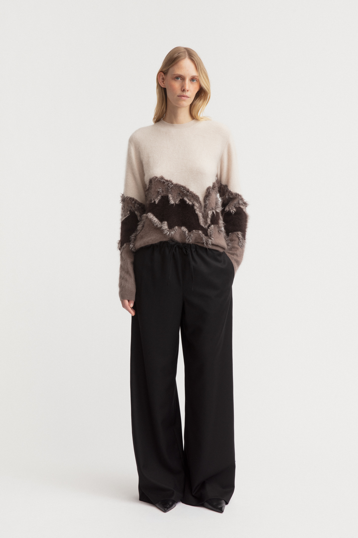 Brushed Cashmere Sweater