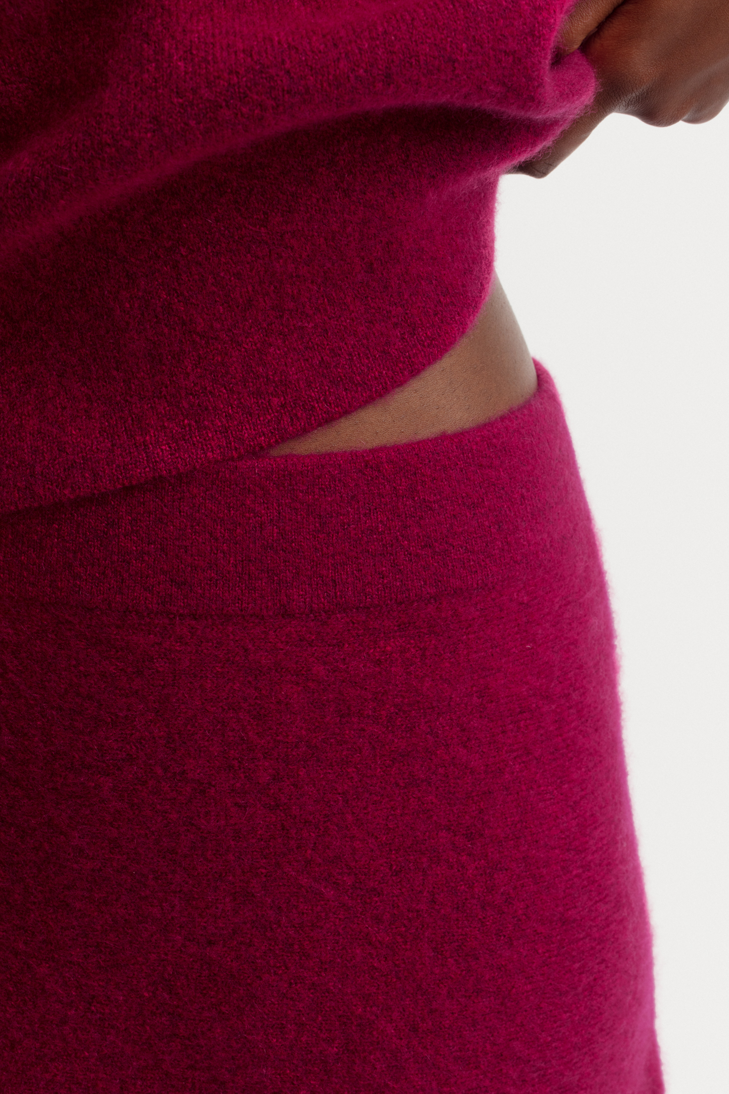 Cashmere-Silk Skirt