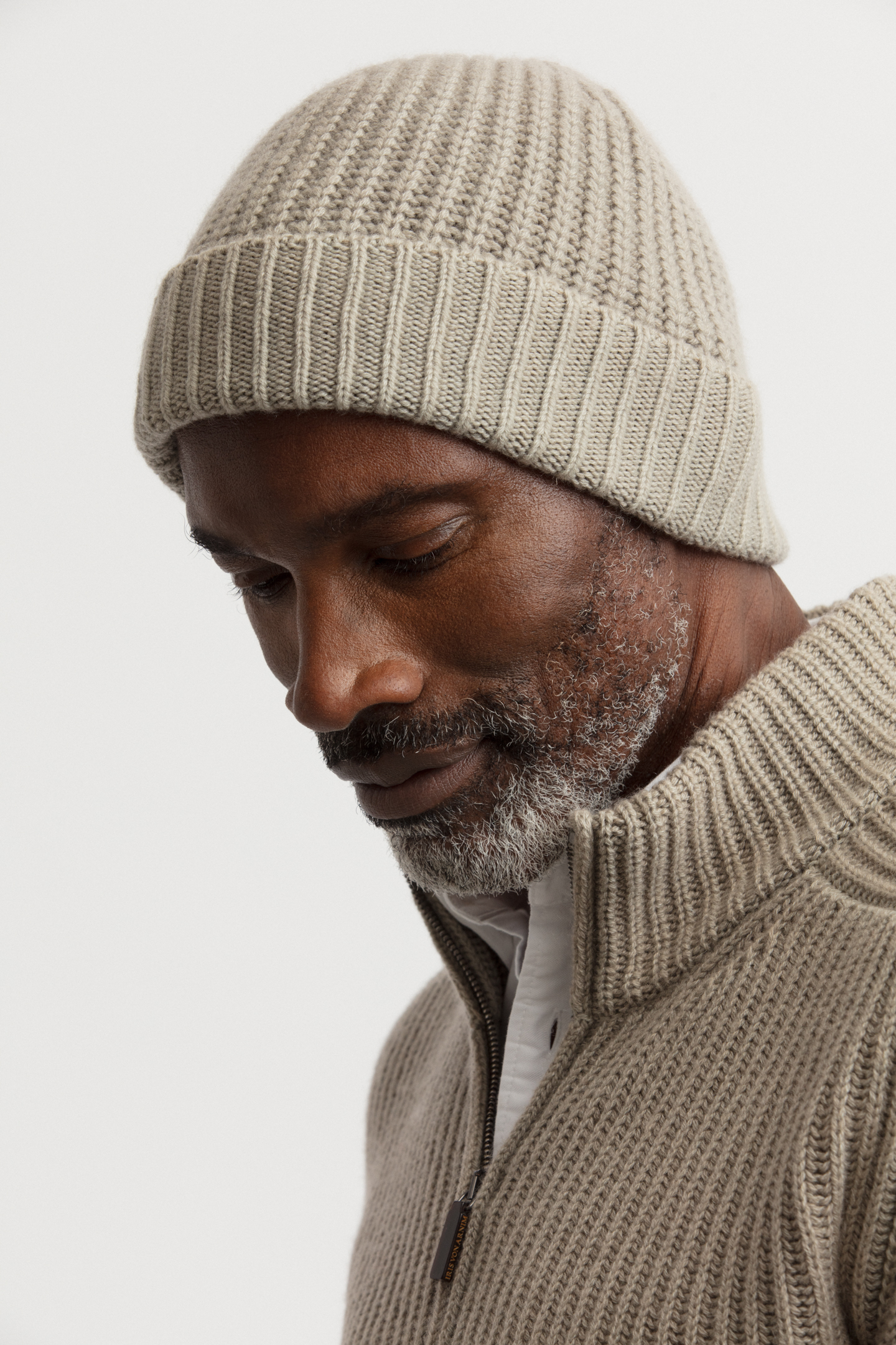 Stonewashed Cashmere Mütze