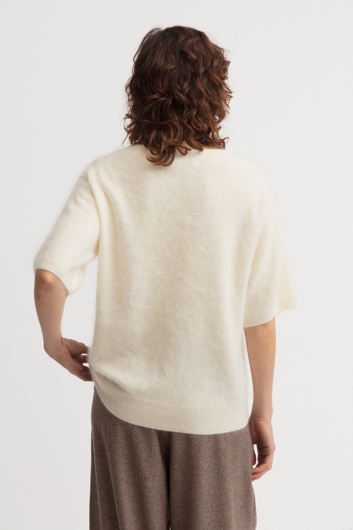 Brushed Cashmere Top