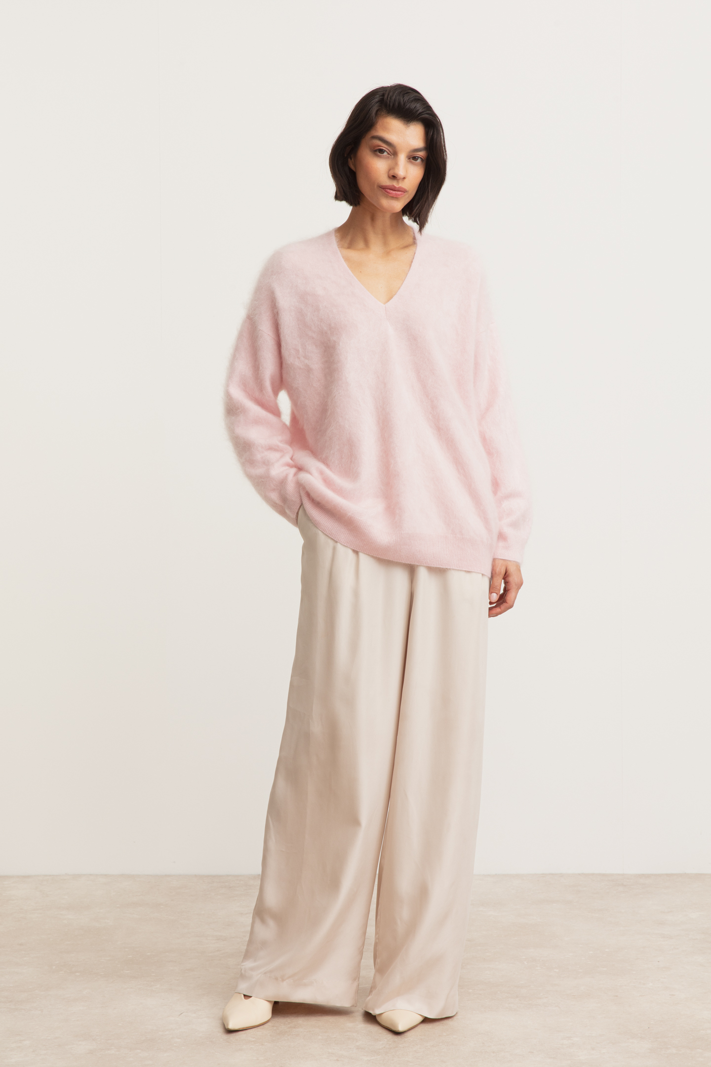 Brushed Cashmere Sweater