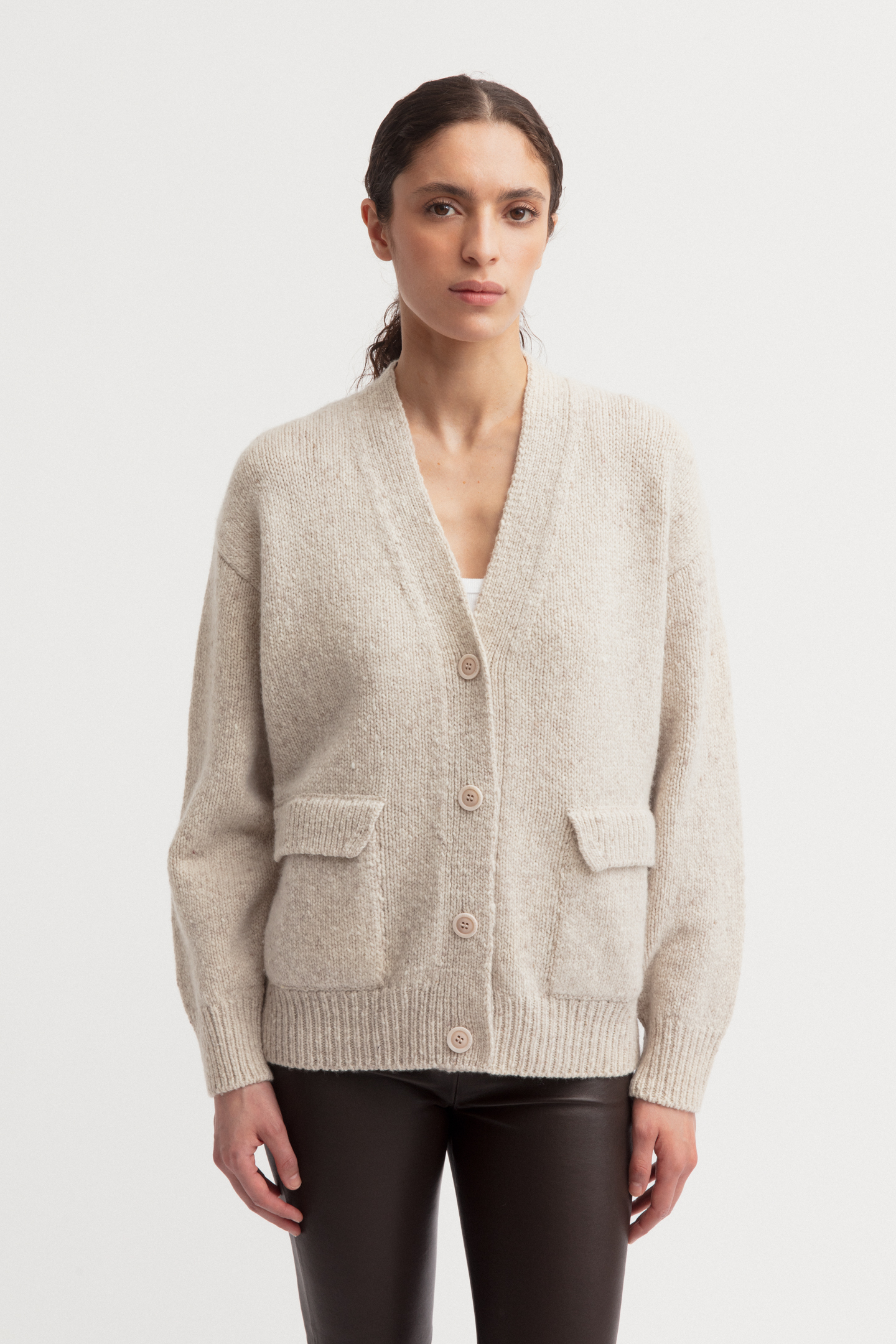Wolle-Cashmere Cardigan