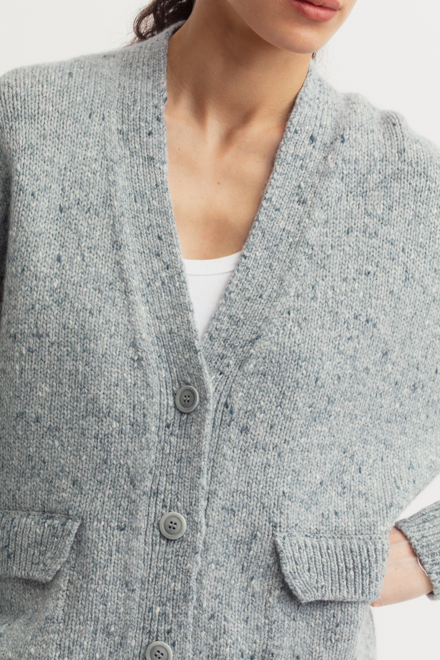 Wolle-Cashmere Cardigan