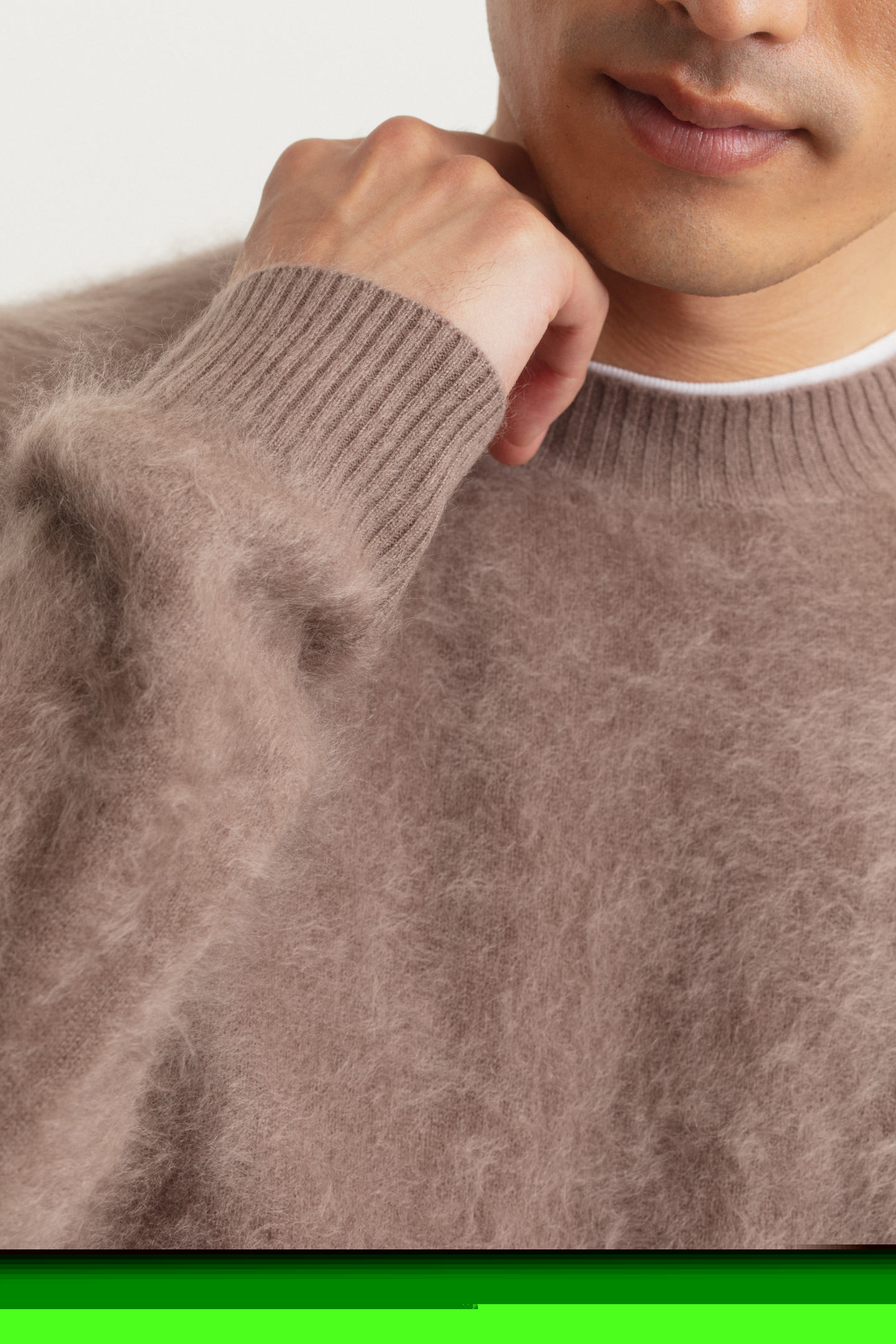 Brushed Cashmere Pullover