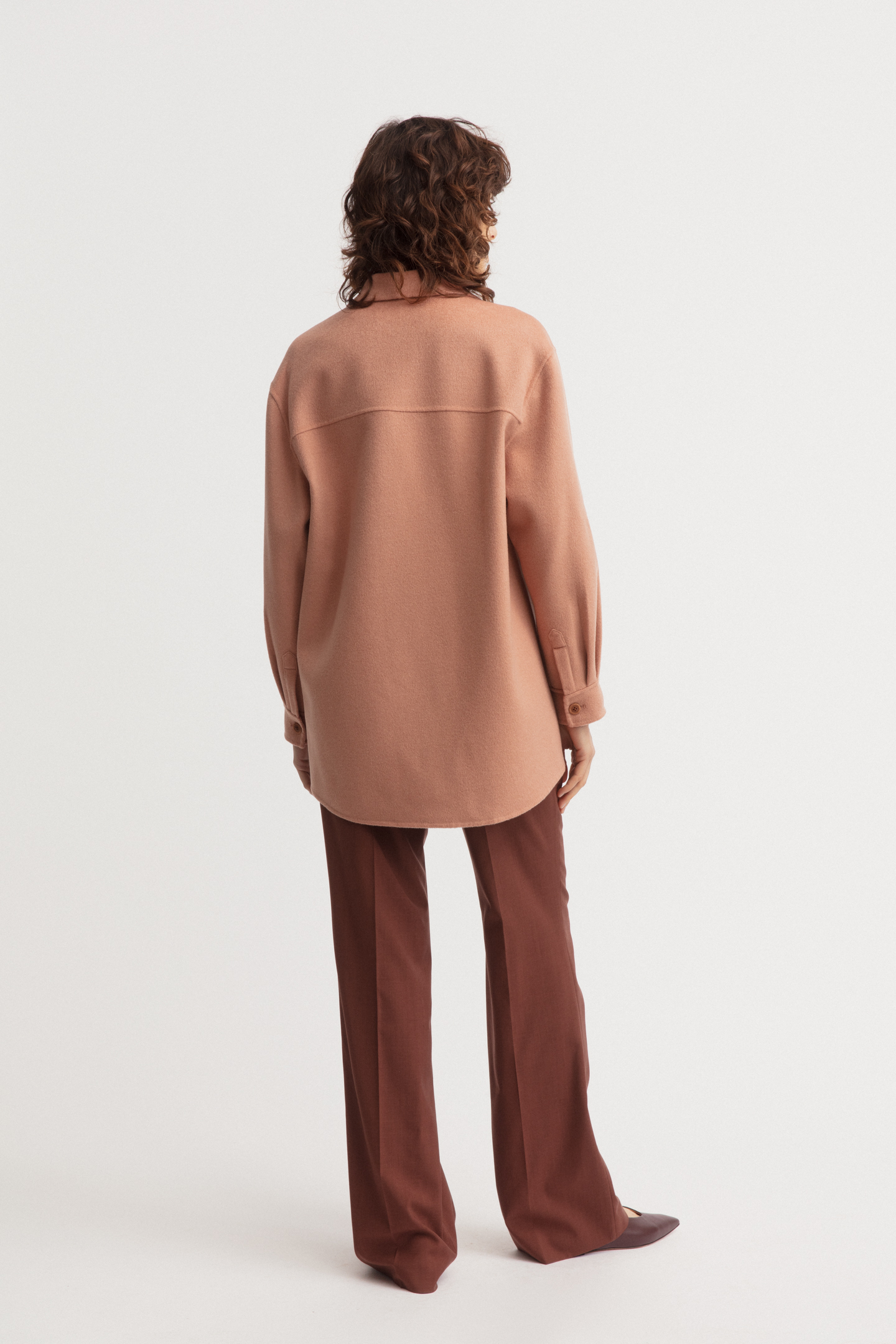 Doubleface Hemdjacke