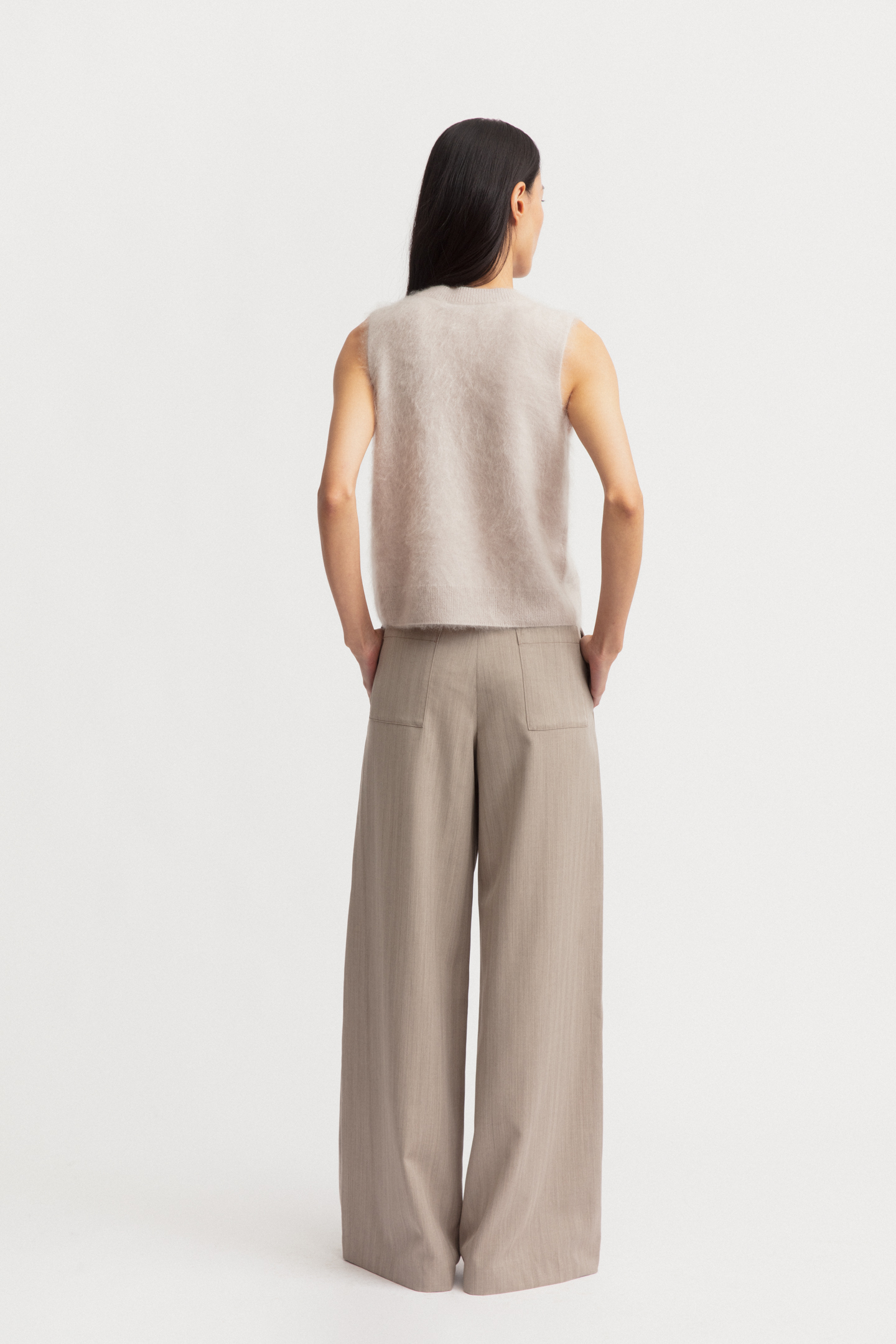 Brushed Cashmere Top
