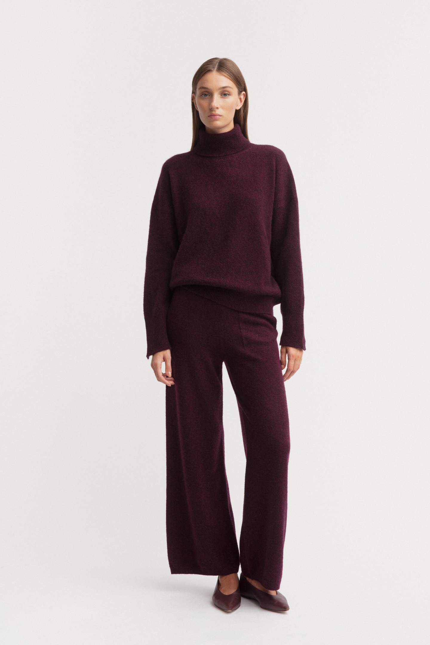 Cashmere-Silk Trousers