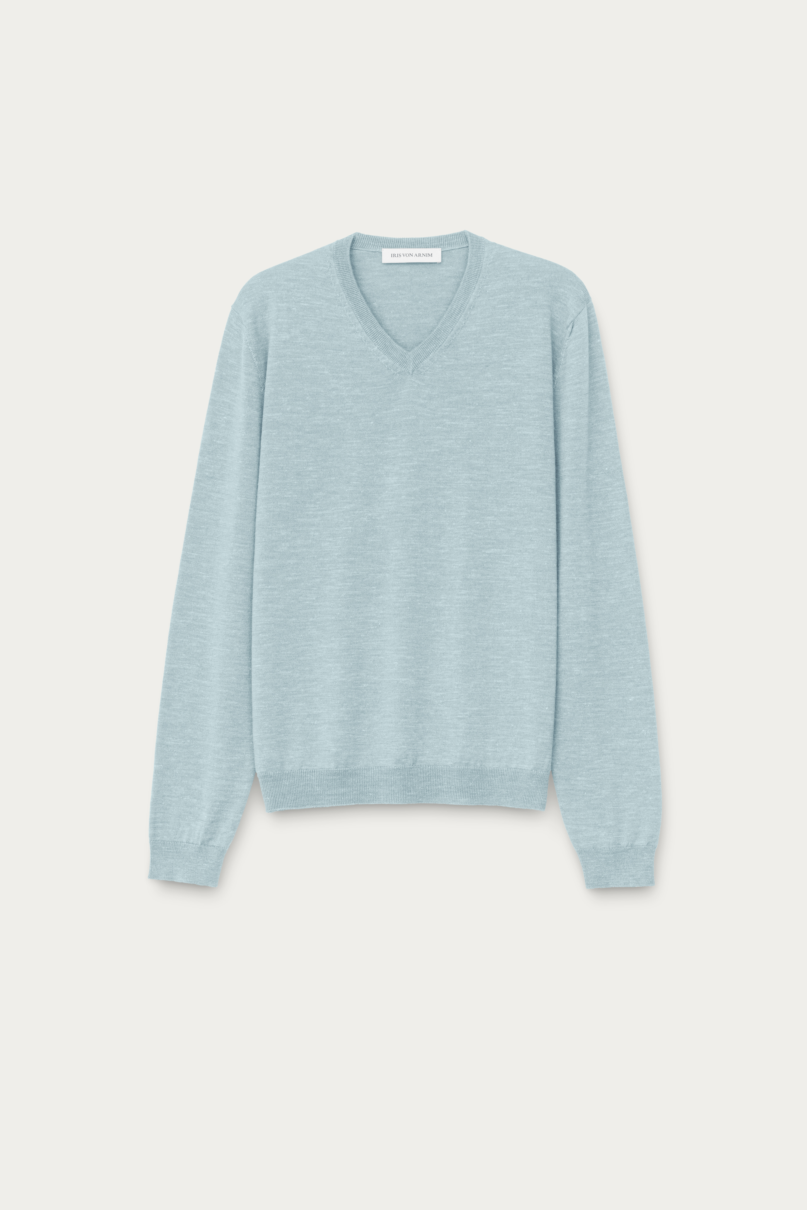 Merino-Seide-Leinen Pullover