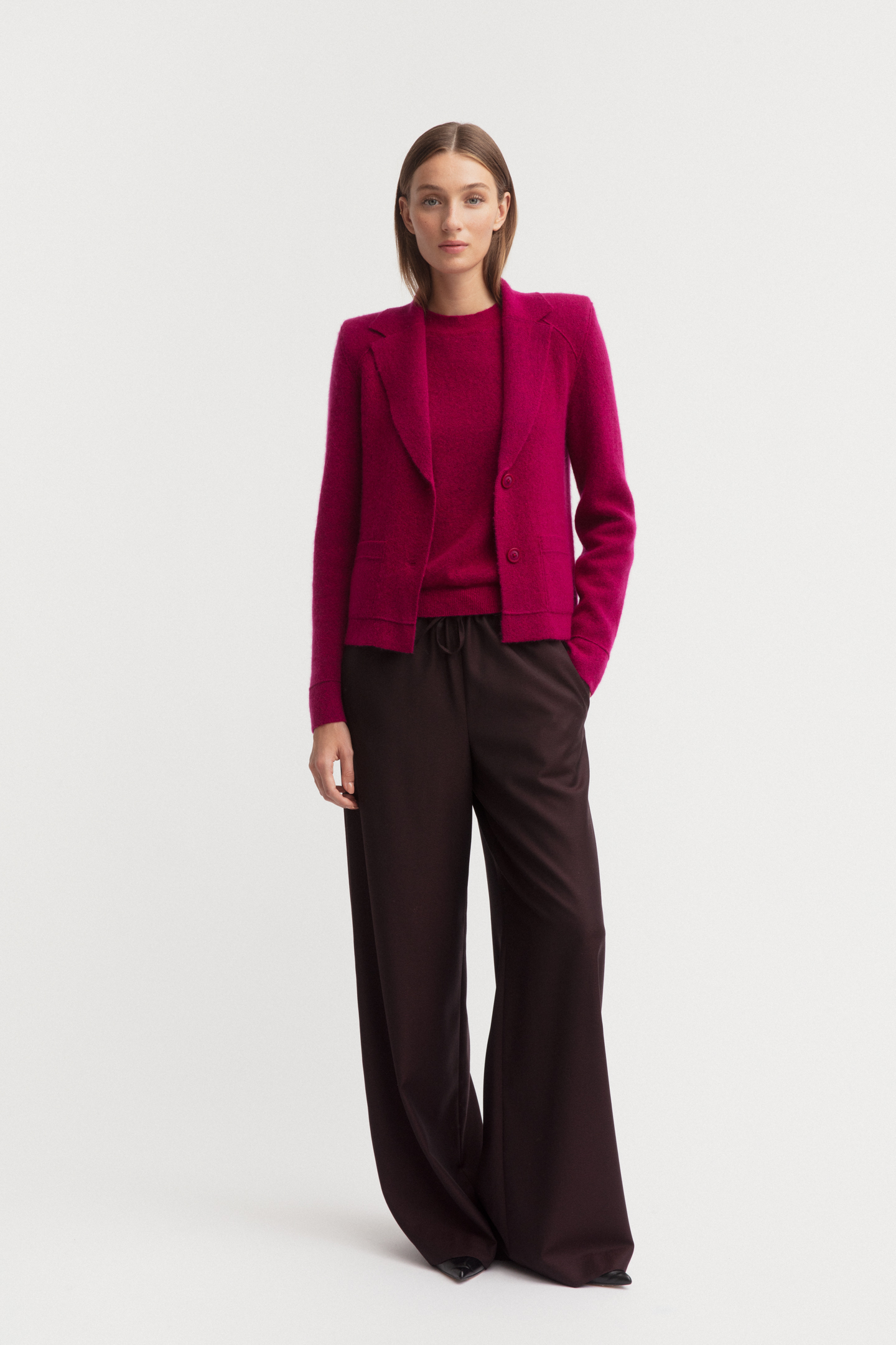 Cashmere-Silk Blazer