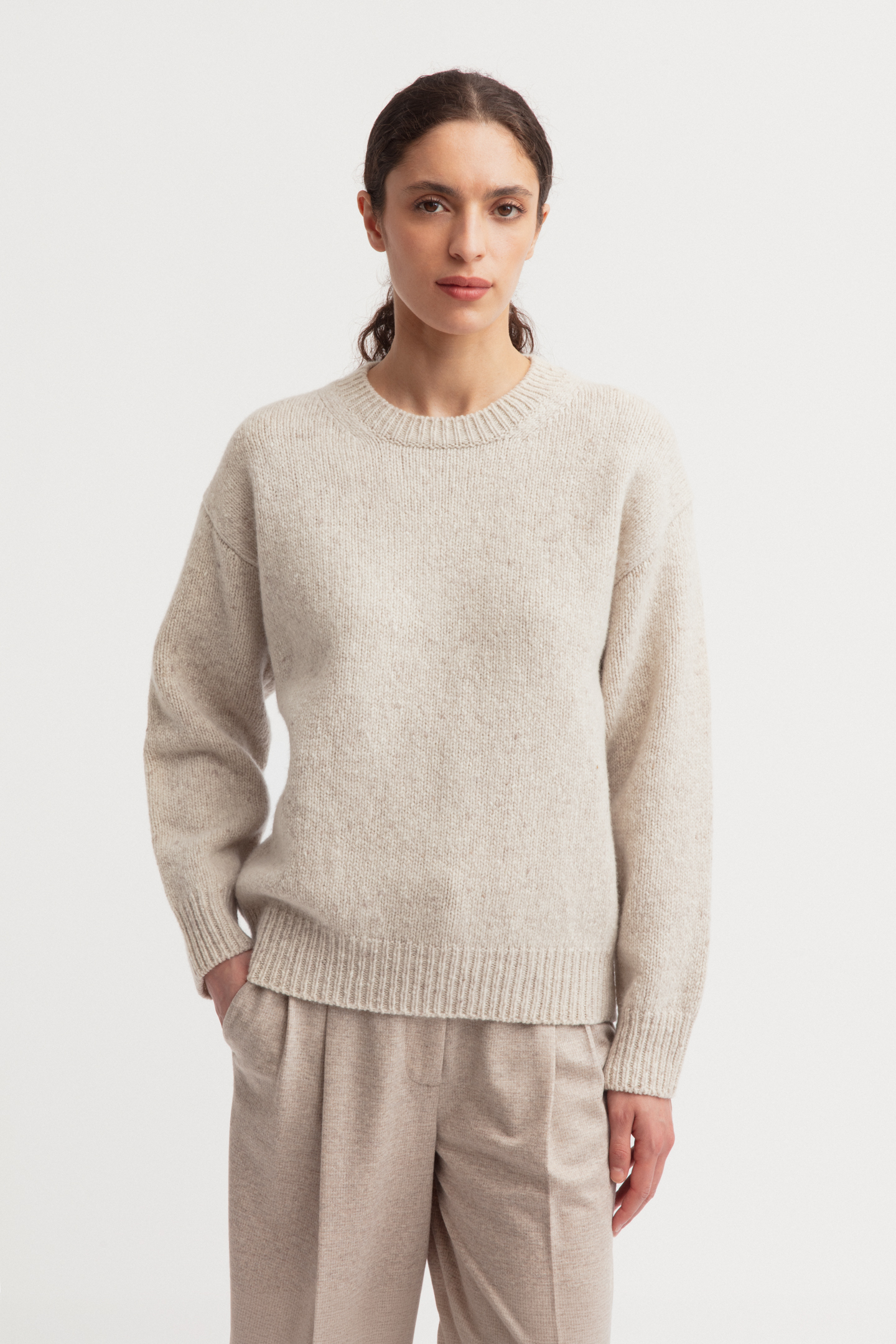 Wolle-Cashmere Pullover