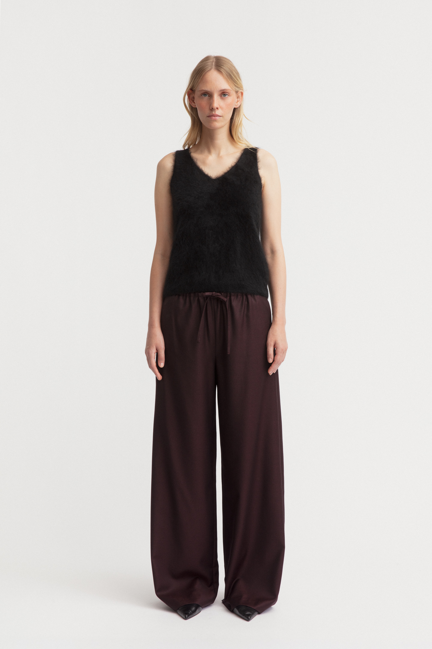 Crepe Trousers