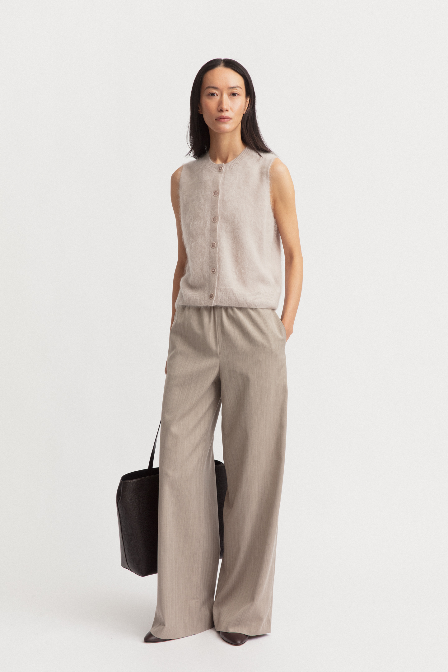 Brushed Cashmere Top