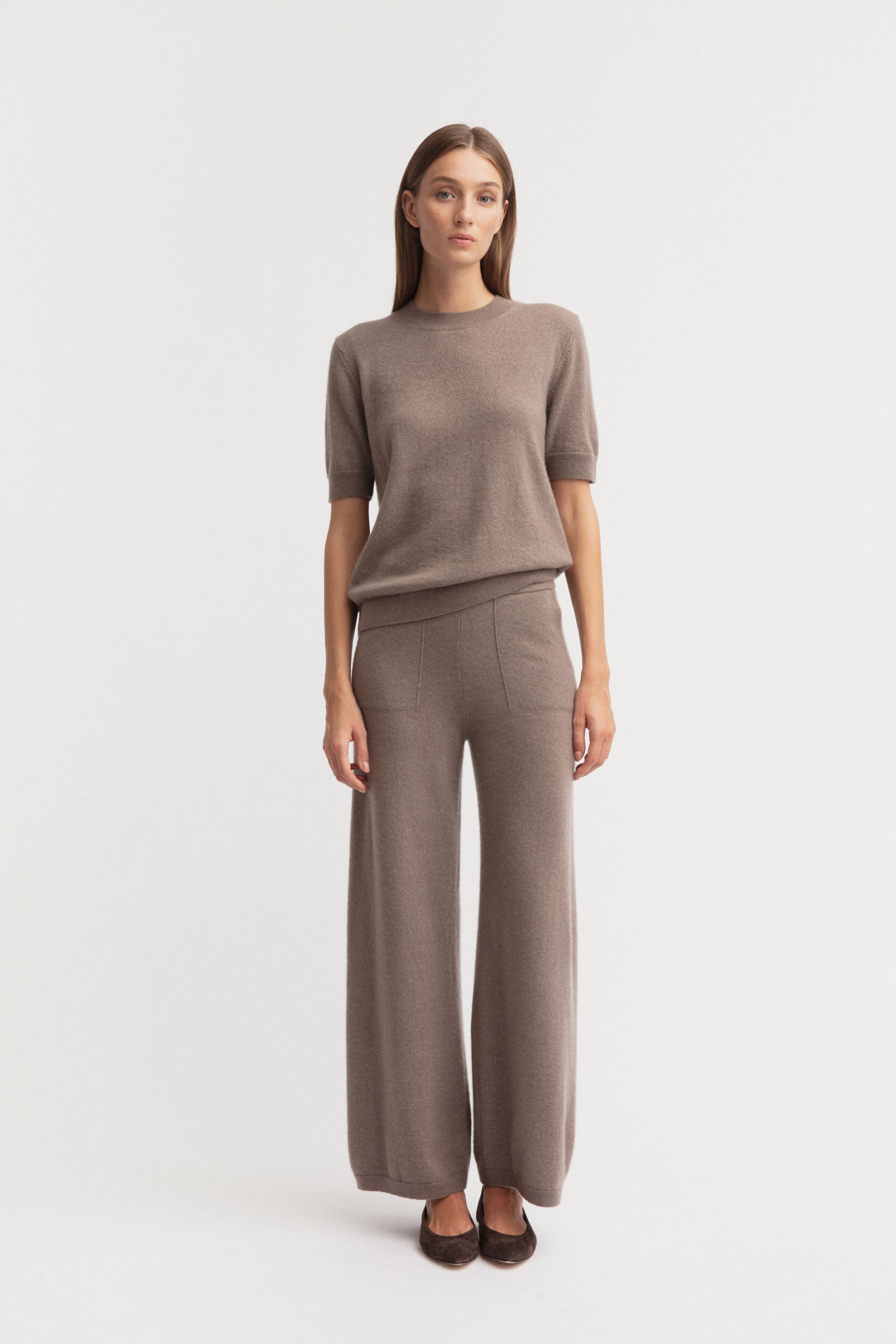 Cashmere-Silk Trousers
