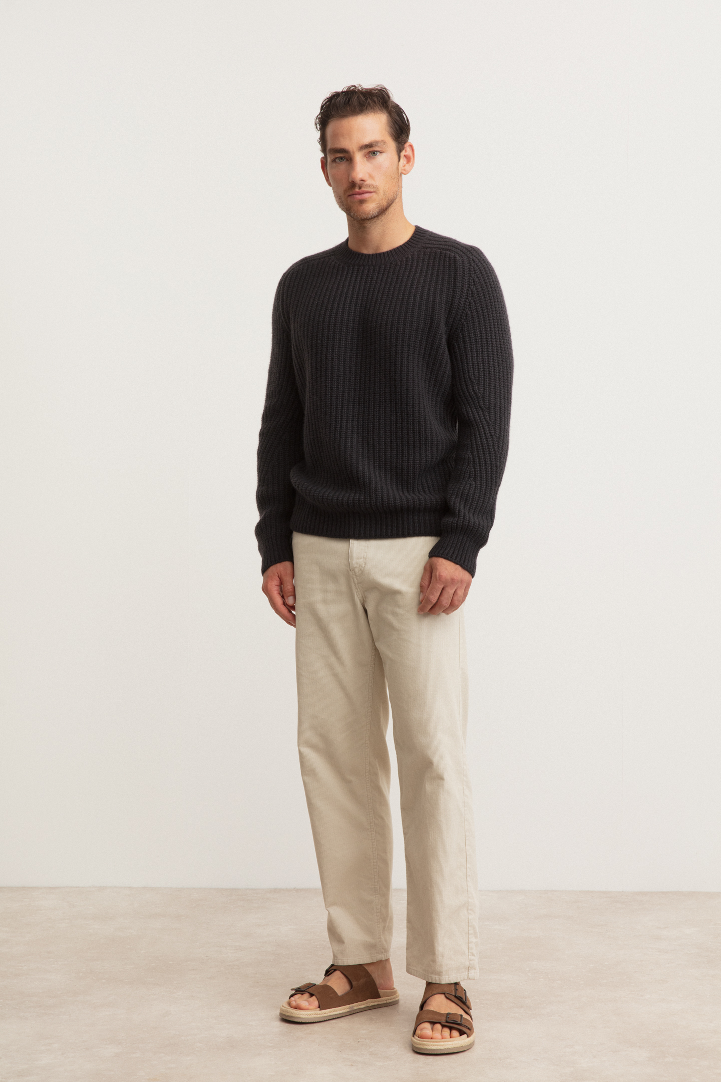 Stonewashed Cashmere Pullover