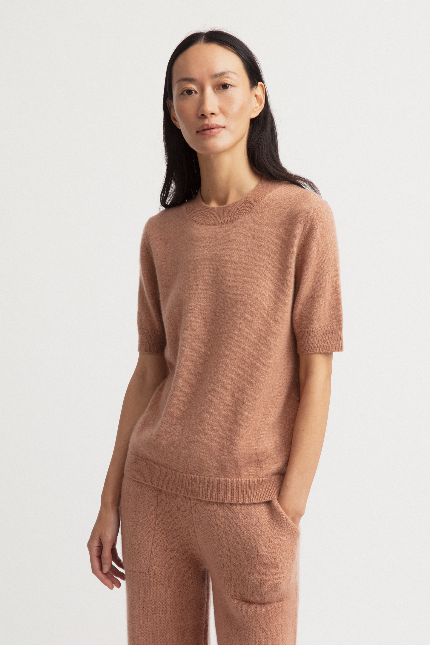 Cashmere-Seide T-Shirt