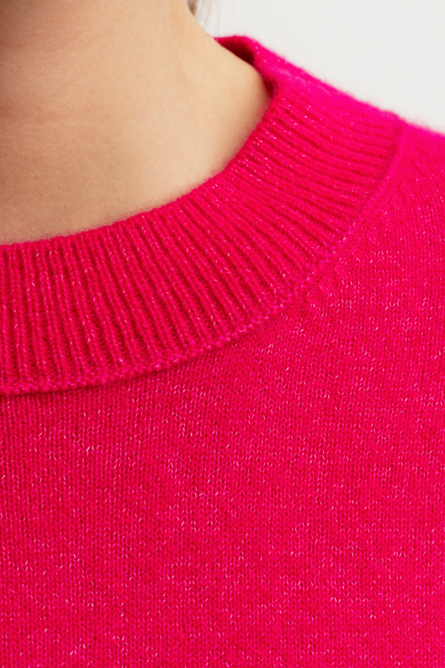 Cashmere-Baumwolle Pullover