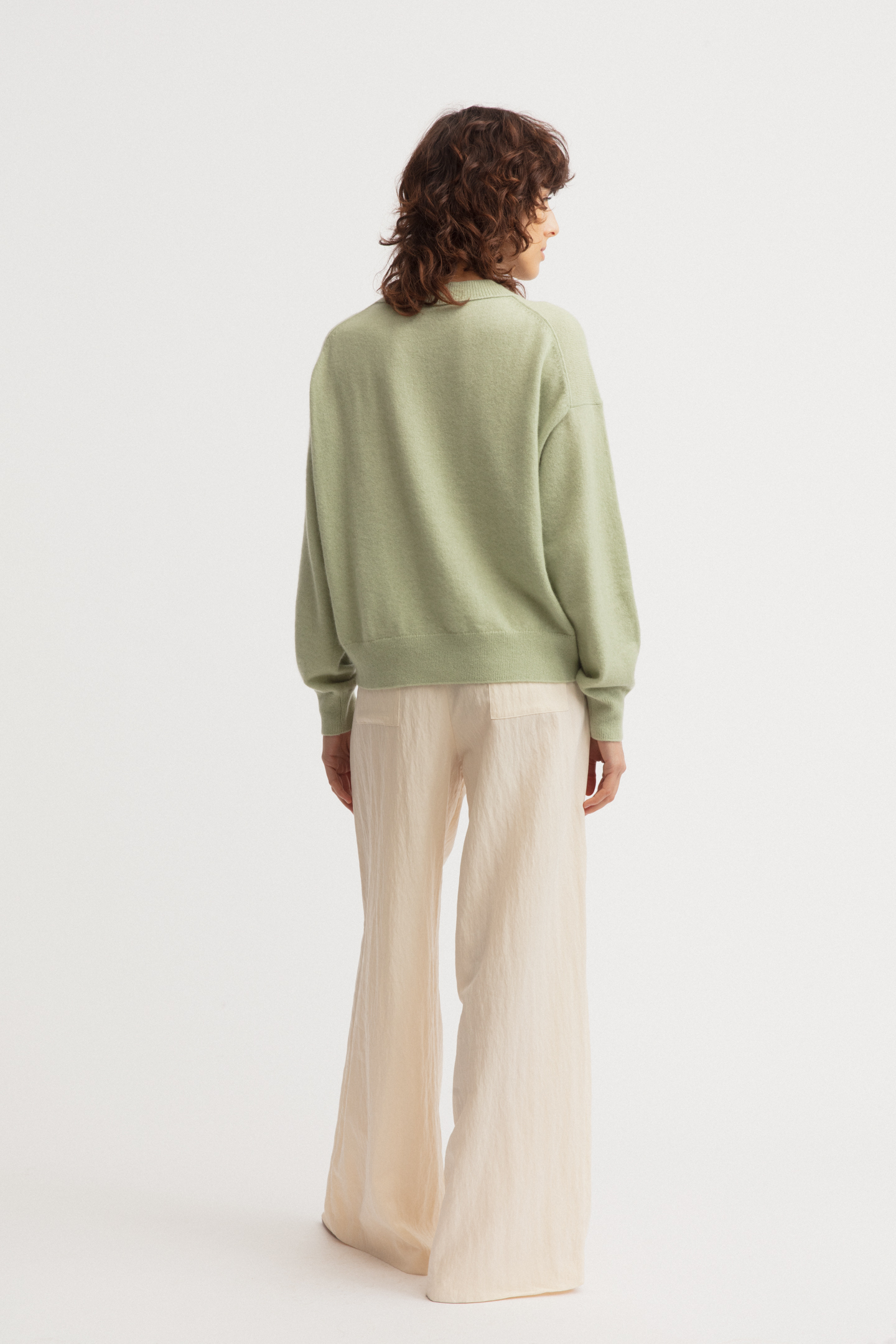 Cashmere-Baumwolle Pullover