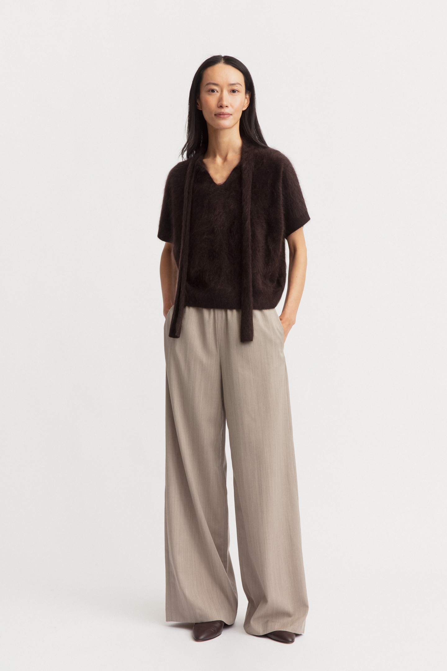 Brushed Cashmere Top