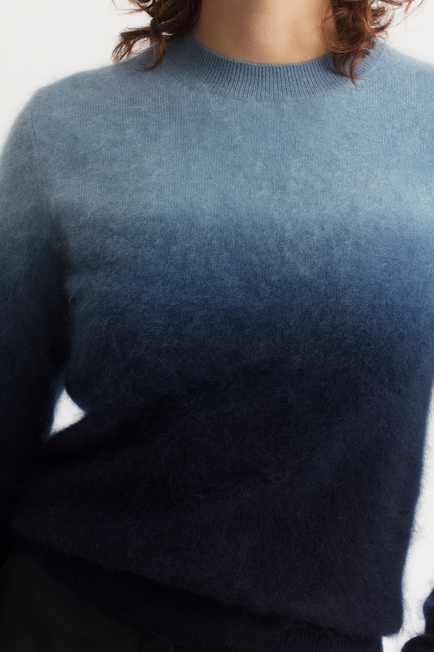 Brushed Cashmere Pullover