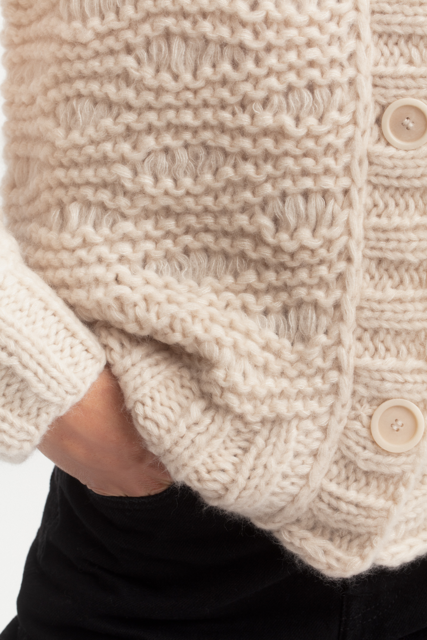 Handstrick Cardigan