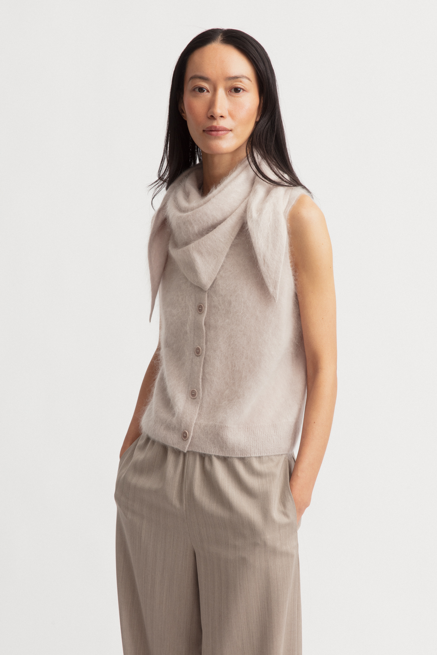 Brushed Cashmere Schal