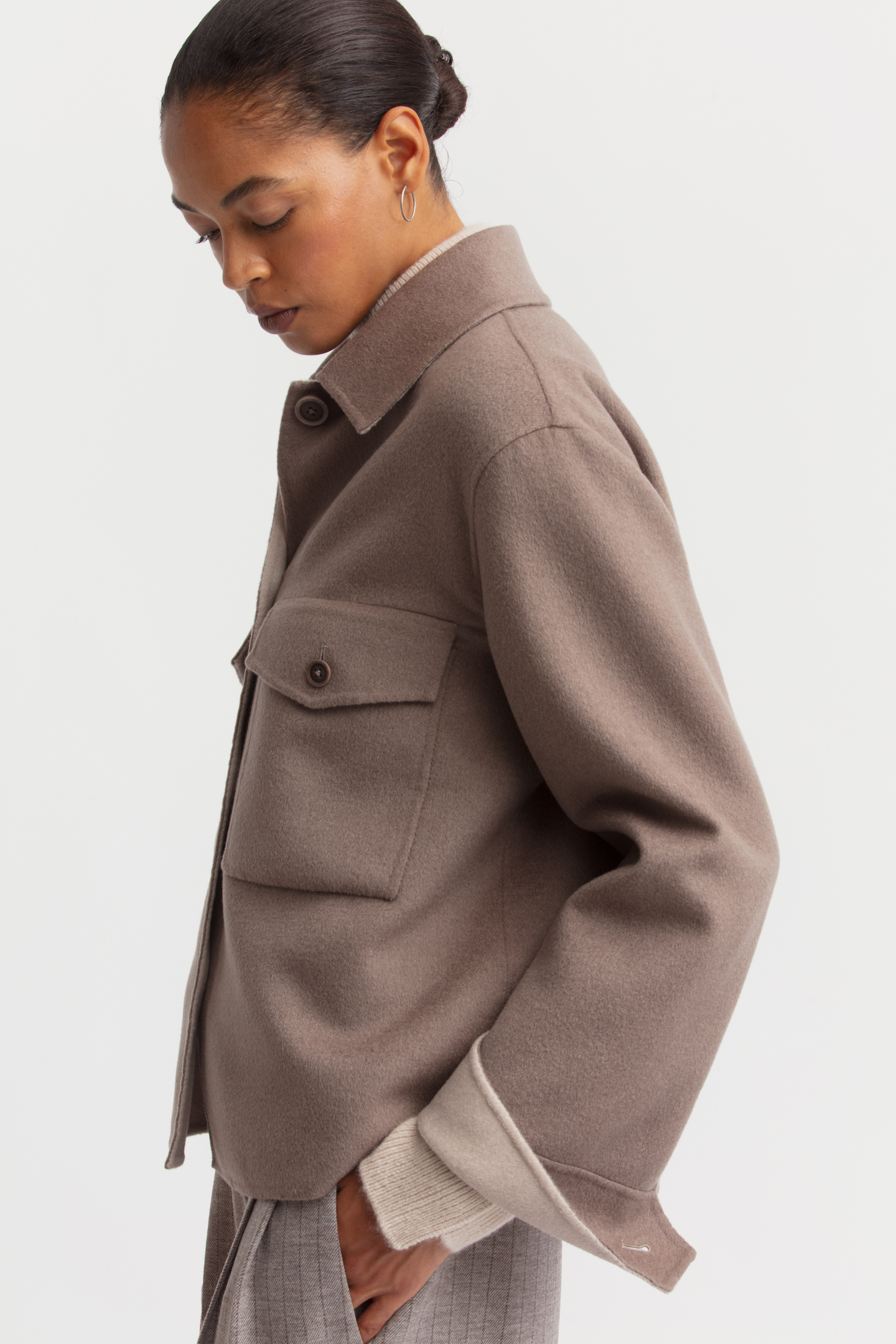 Doubleface Jacke