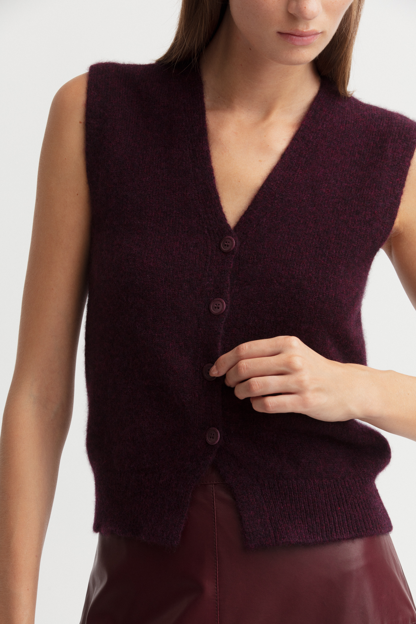 Cashmere-Seide Top