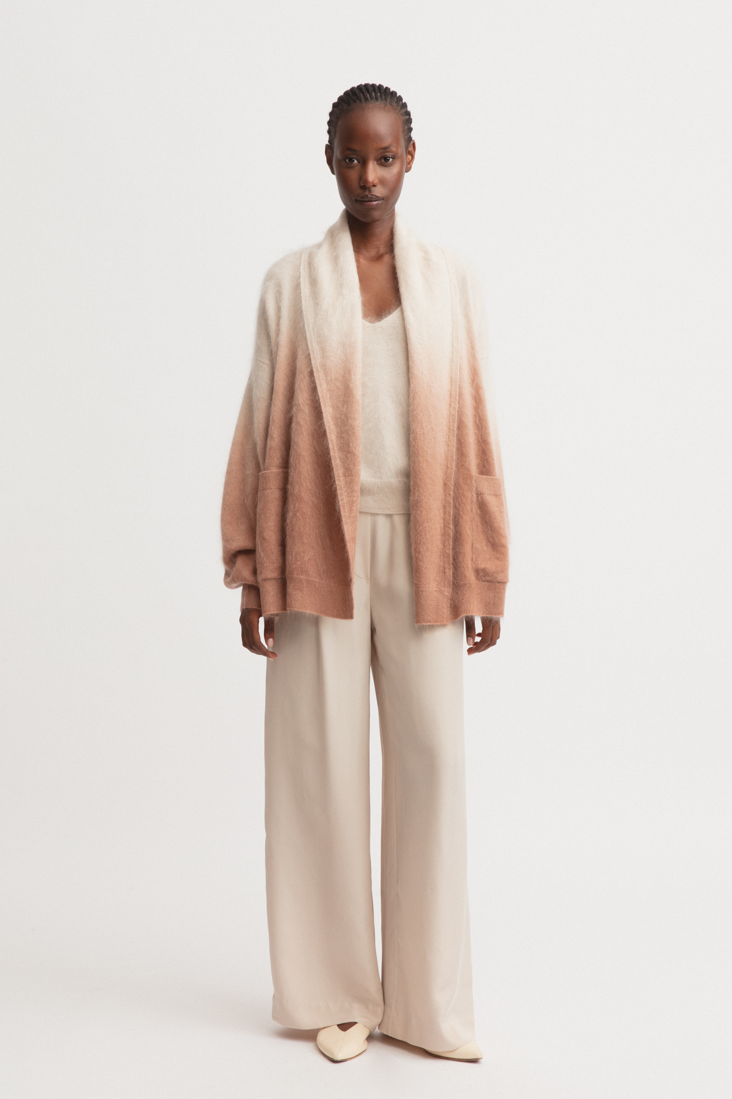 Brushed Cashmere Cardigan Brushed Cashmere Cardigan
