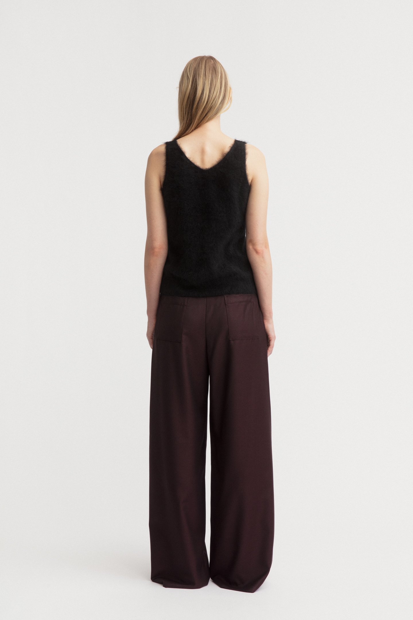 Crepe Trousers