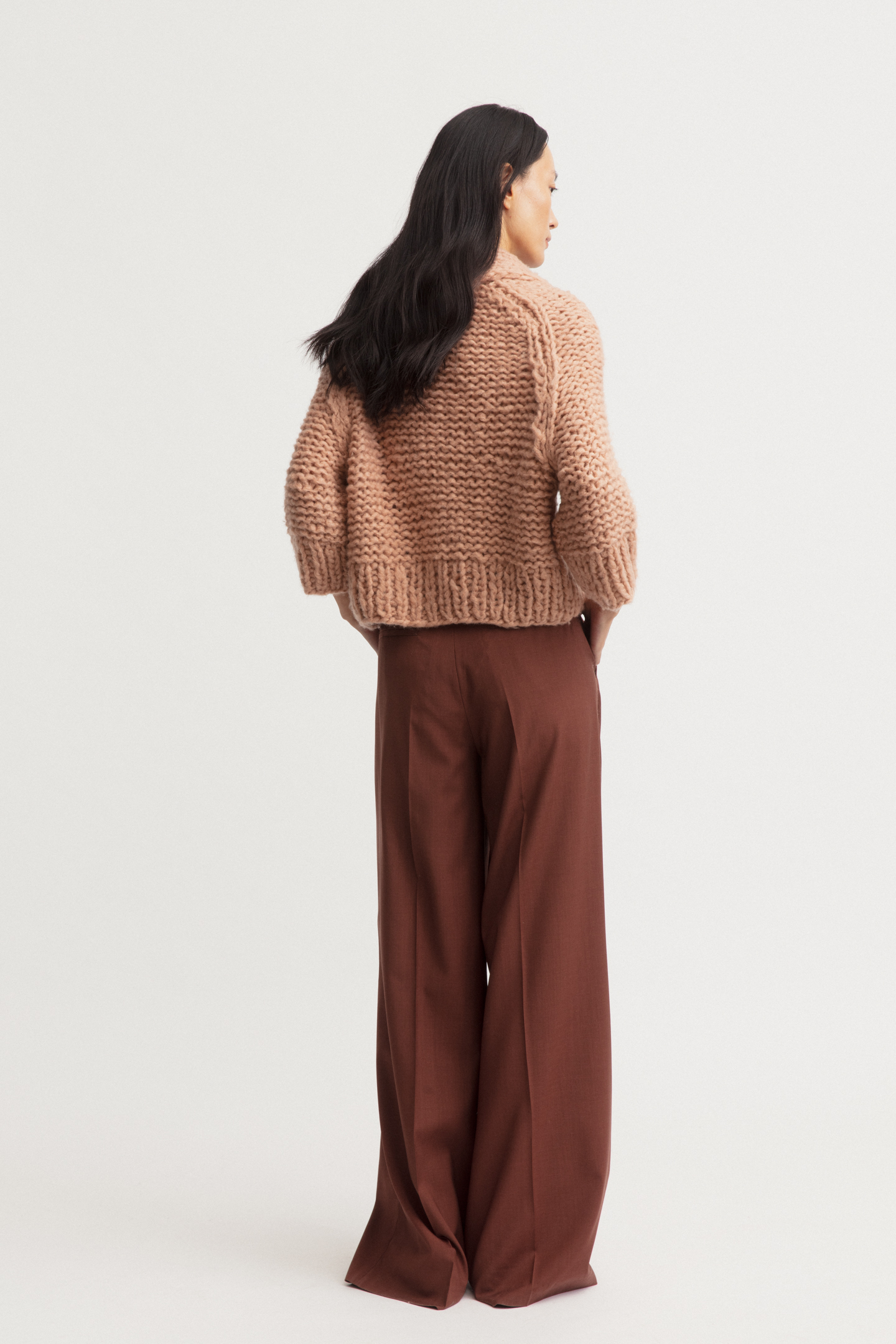 Cashmere Handknit Cardigan