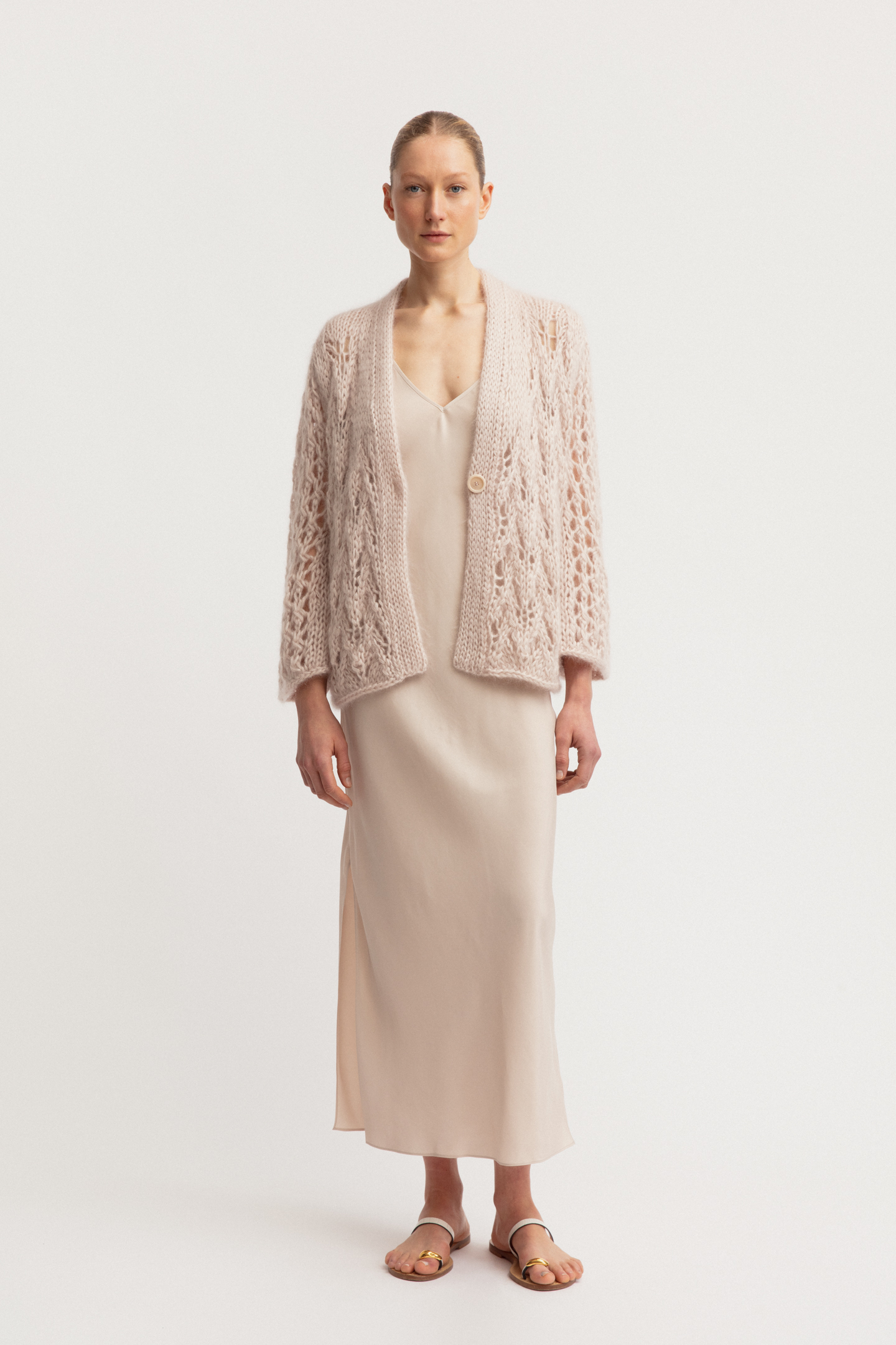 Mohair-Seide Cardigan